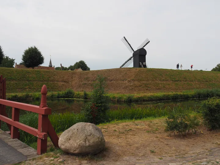 Standerdmill in Bourtagne (The Netherlands)